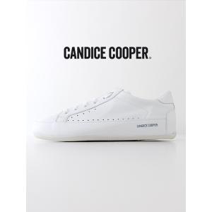 キャンディス・クーパー CANDICE COOPER レザースニーカー/DANNY ホワイト can...