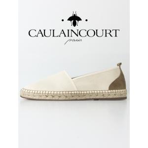 【30％OFF 】CAULAINCOUR/コーランクール/エスパドリーユ/エクリュ×ブラウン/clc...