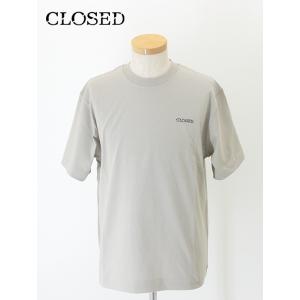 【50％OFF】クローズド CLOSED Tシャツ/半袖カットソー/ドロップショルダー グレージュ ...