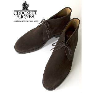 Crockett&amp;Jones/クロケット＆ジョーンズ/スエードチャッカブーツ/CHERTSEY/ダイ...