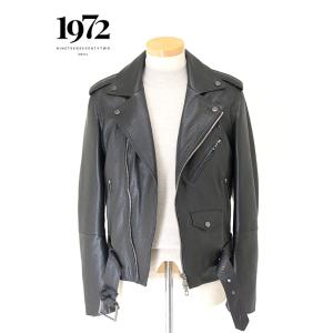 【40％OFF】デサ DESA レザージャケット/ダブルライダース ブラック des501801