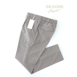 デヴォーレ・インチピット DEVORE Incipit 1プリーツスラックス/ウォッシャブルストレッ...