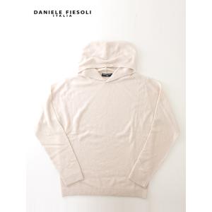 ダニエレ・フィエゾーリ DANIELE FIESOLI ニットフーディ/ウールナイロンカシミア イタ...