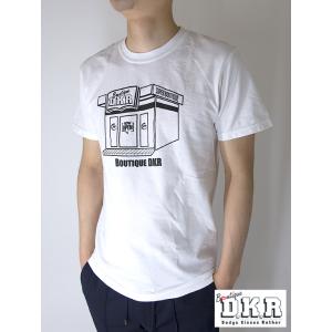 【50％OFF】Boutique D.K.R/プリントTシャツ/COMFORT COLORS/ホワイ...