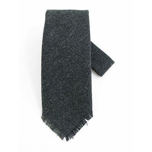 フリンジネクタイ【ROOTWEBオリジナル 】don120102 - チャコールグレー