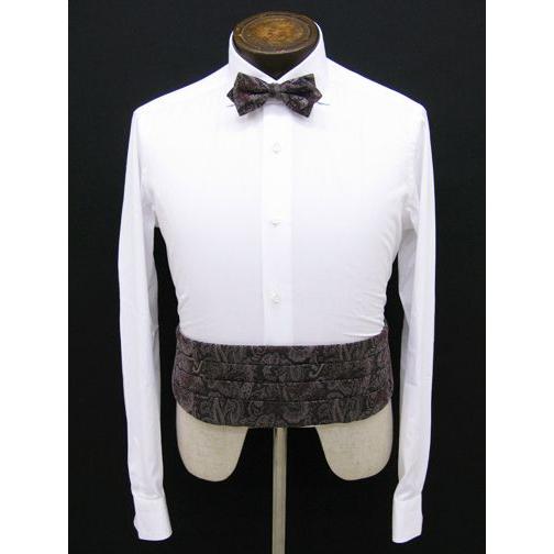 DON BROTHERS(ドンブラザーズ)/蝶ネクタイ・カマーバンドセット/ネイビー×ボルドー/do...