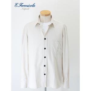 【40％OFF】エッリコ フォルミコラ ERRICO FORMICOLA カジュアルシャツ/コットン...