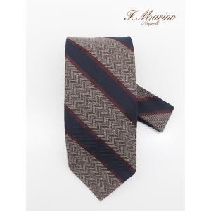 Francesco Marino フランチェスコ・マリーノ ネクタイ/シルク/ウール/スフォデラート...