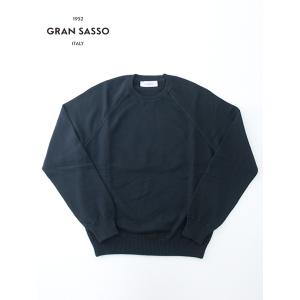 【30％OFF】グランサッソ Gran Sasso クルーネックニット/ウィンターコットン イタリア...