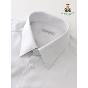 GUY ROVER/ギローバー/レギュラーカラーシャツ/ブロード/ライトグレー/guy460612