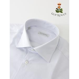 ギローバー GUY ROVER セミワイドカラーシャツ/ブロード ライトグレー guy461804