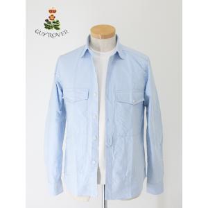 【50％OFF】ギローバー GUY ROVER オーバーシャツ/シャツアウター/オックスフォードコッ...