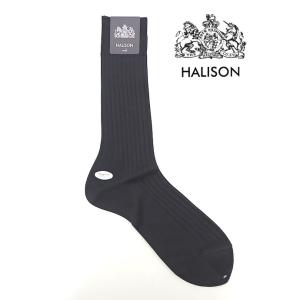 HALISON/ハリソン/ドレスソックス/ショートホーズ/チャコールグレー/hal301202
