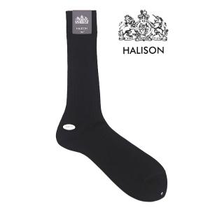 HALISON/ハリソン/ドレスソックス/ショートホーズ/ブラック/hal301204