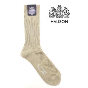 HALISON/ハリソン/カジュアルソックス/ベージュ/hal321002