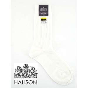 HALISON/ハリソン/リブソックス/ホワイト/hal341401