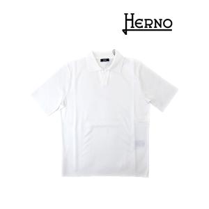 ヘルノ HERNO コットンポロシャツ ホワイト her520801
