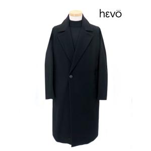イーヴォ hevo セミダブルコート/SURBO/ブラック ブラック hev521601