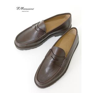 イル・モカシーノ IL MOCASSINO 超軽量コインローファー/Vibram Morflex S...