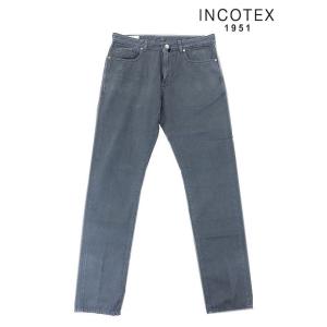 インコテックス INCOTEX 5ポケットパンツ グレー inc521401