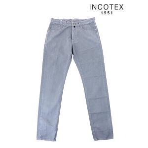 インコテックス INCOTEX 5ポケットパンツ ライトグレー inc521402