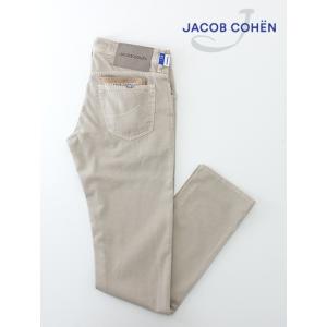 ヤコブコーエン JACOB COHEN 5ポケットパンツ/NICK/薄手ストレッチコットンリヨセル イタリア製 ベージュ ja1269332｜rootweb