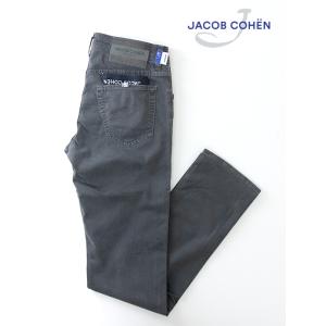 JACOB COHEN 5ポケットパンツ/NICK/ストレッチコットンツイル グレー ja8222604｜rootweb