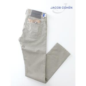 JACOB COHEN 5ポケットパンツ/NICK/ストレッチコットンツイル グレージュ ja8222633｜rootweb