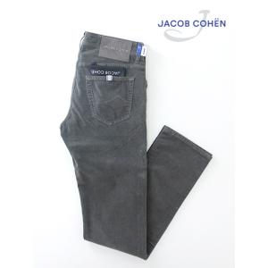 JACOB COHEN 5ポケットパンツ/NICK/ストレッチコーデュロイ グレー ja8228104｜rootweb
