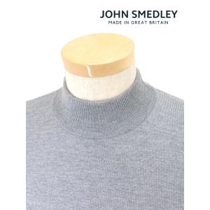 JOHN SMEDLEY/ジョン・スメドレー モックネックニット/A4546/24ゲージメリノウール...