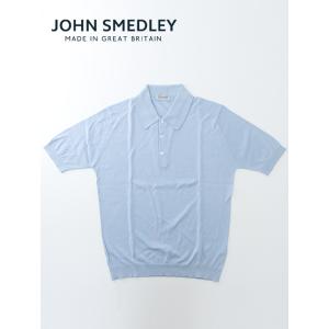 ジョン・スメドレー JOHN SMEDLEY 半袖ニットポロ/ISIS/EASY FIT MIRAG...