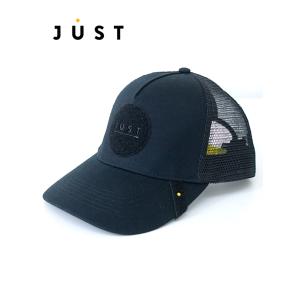 ジャスト ハット Just Hat ワッペン交換式トラッカーキャップ ブラック jus501201