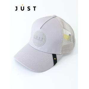 ジャスト ハット Just Hat ワッペン交換式トラッカーキャップ アッシュグレー jus5012...