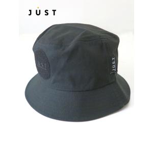ジャスト ハット Just Hat ワッペン交換式バケットハット ブラック jus502404