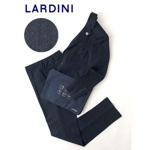 LARDINI/ラルディーニ/パッカブルスーツ/ウール100%/1プリーツ/ネイビー/lar422001｜rootweb