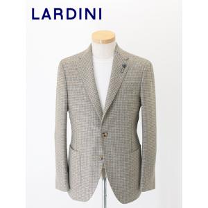 【30％OFF】ラルディーニ LARDINI 3Bジャケット/ウールカシミア/千鳥格子 イタリア製 ...