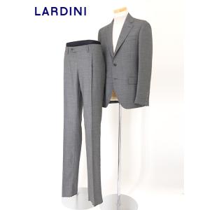 【20％OFF】ラルディーニ LARDINI シングル3Bスーツ/メランジウール イタリア製 グレー...