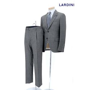 ラルディーニ LARDINI シングル3Bスーツ/メランジウール グレー lar521601