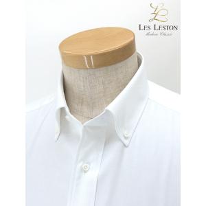 LES LESTON/レスレストン/ボタンダウンシャツ/#100ロイヤルオックスフォード/ホワイト/...