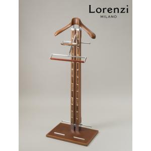 Lorenzi/ロレンツィ/ワードローブスタンド/ブラウン/lor421401