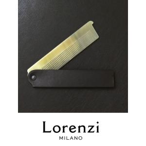 Lorenzi/ロレンツィ/ポケットコーム/ブラック/lor421408