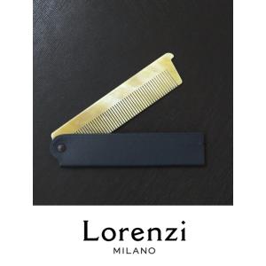 Lorenzi/ロレンツィ/ポケットコーム/ネイビー/lor421409｜rootweb