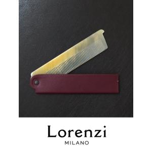 Lorenzi/ロレンツィ/ポケットコーム/ボルドー/lor421410｜rootweb