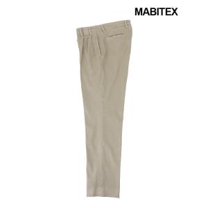 コンフォート・スリム マビテックス MABITEX リネンコットンパンツ ベージュ mab52060...