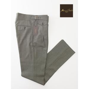 マッシモ・コラード Massimo Corrado ベルトレストラウザーズ/Loro Pianaヴィ...