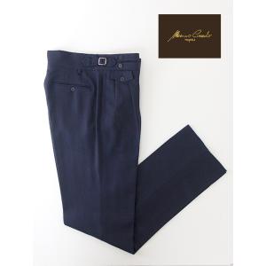 マッシモ・コラード Massimo Corrado 別注トラウザーズ/ウィンザーモデル/ウールカシミ...