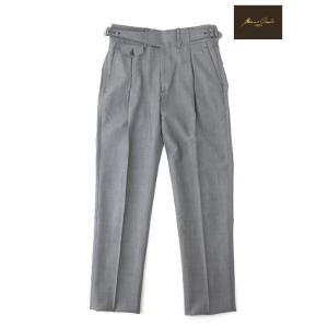 マッシモ・コラード Massimo Corrado ウールモヘア/2WAYトラウザーズ イタリア製 ...