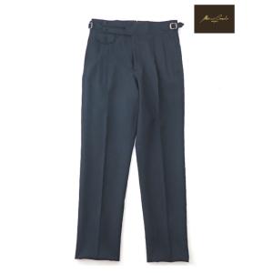 マッシモ・コラード Massimo Corrado ウールナイロン/ベルトレストラウザーズ イタリア...