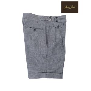 マッシモ・コラード Massimo Corrado トラウザーズハーフパンツ グレー mac5208...