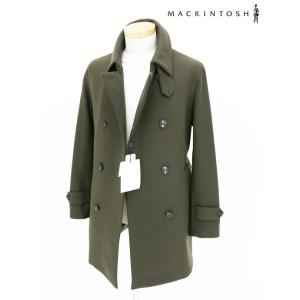 【20％OFF】MACKINTOSH マッキントッシュ ショートトレンチコート/ウールメルトン/FETLAR/GM-1014F オリーブ mct461602｜rootweb